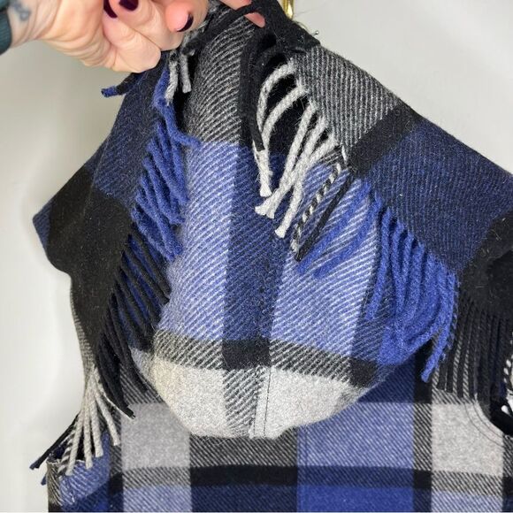 Donna Karan Collection Wool Fringe Vest M - Picture 6 of 6